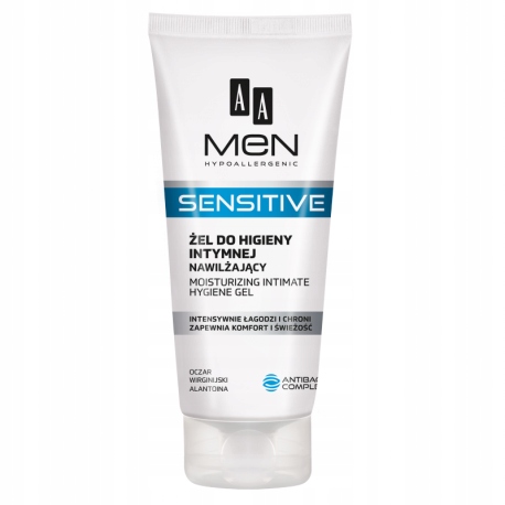 AA Men Sensitive Żel do higieny intymnej 200 ml