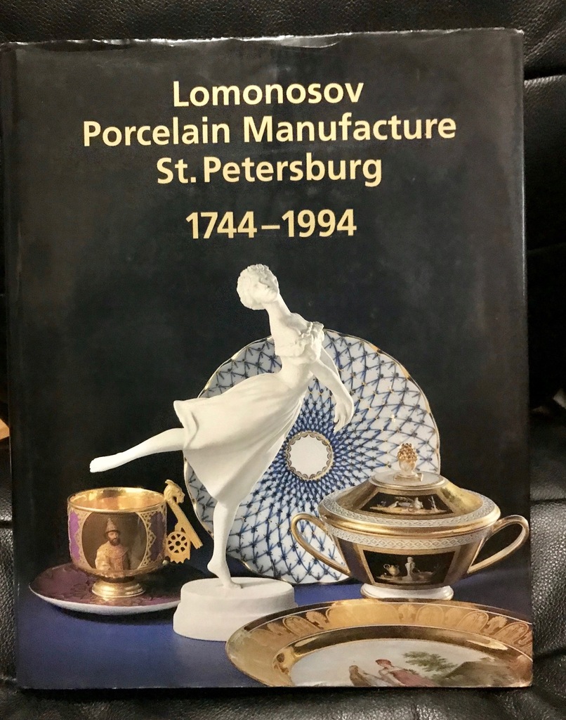 Lomonosow Porcelain Manufacture 250 yrs PORCELANA