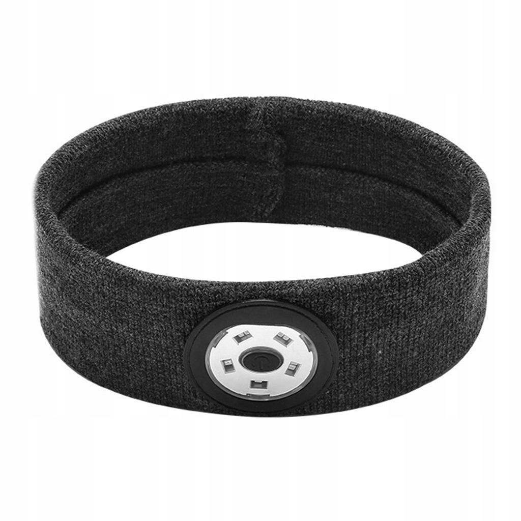 Women Sweat Sweatband Headband Hairband Deep Gray