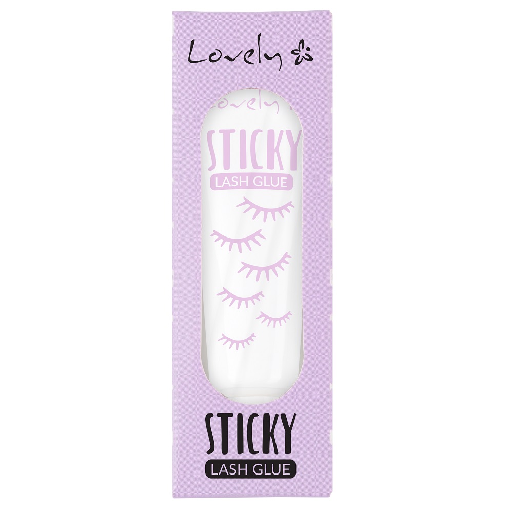 Lovely Sticky Lash Glue wegański klej do sztucznych rzęs 7g P1