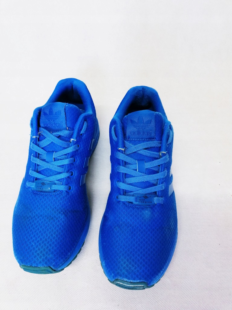 Buty męskie niebieskie Adidas ZX FLUX Torsion ! ! - 7962443854