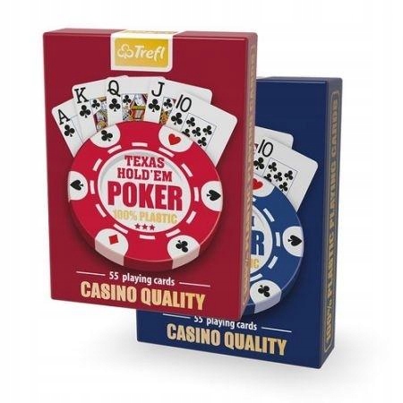 Karty Trefl Texas Hold'em Plastik Poker