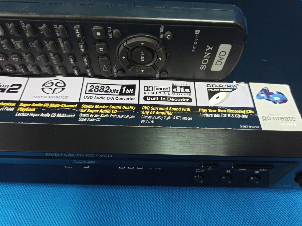 Купить SONY DVP-NS700V CD/DVD-плеер/SACD/пульт дистанционного управления: отзывы, фото, характеристики в интерне-магазине Aredi.ru