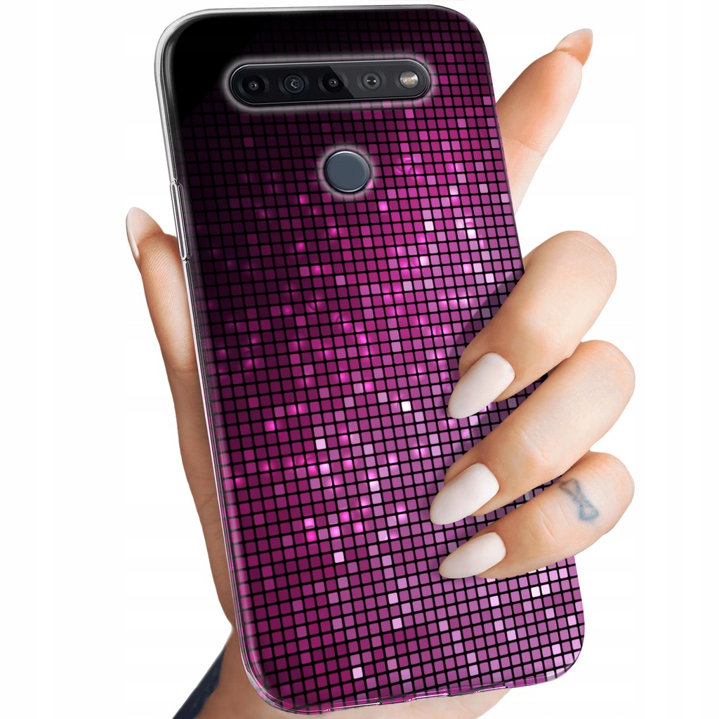 Etui do LG K41S / K51S wzory Brokat obudowa
