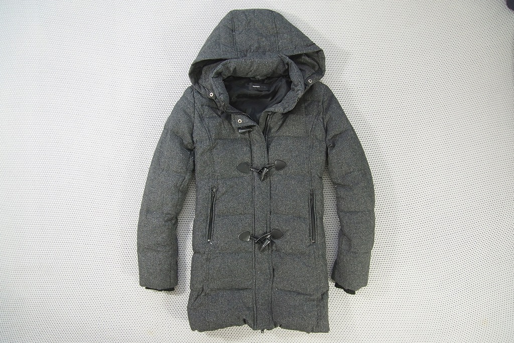 MANGO * CASUAL KURTKA PARKA PUCH I PIERZE * R. M