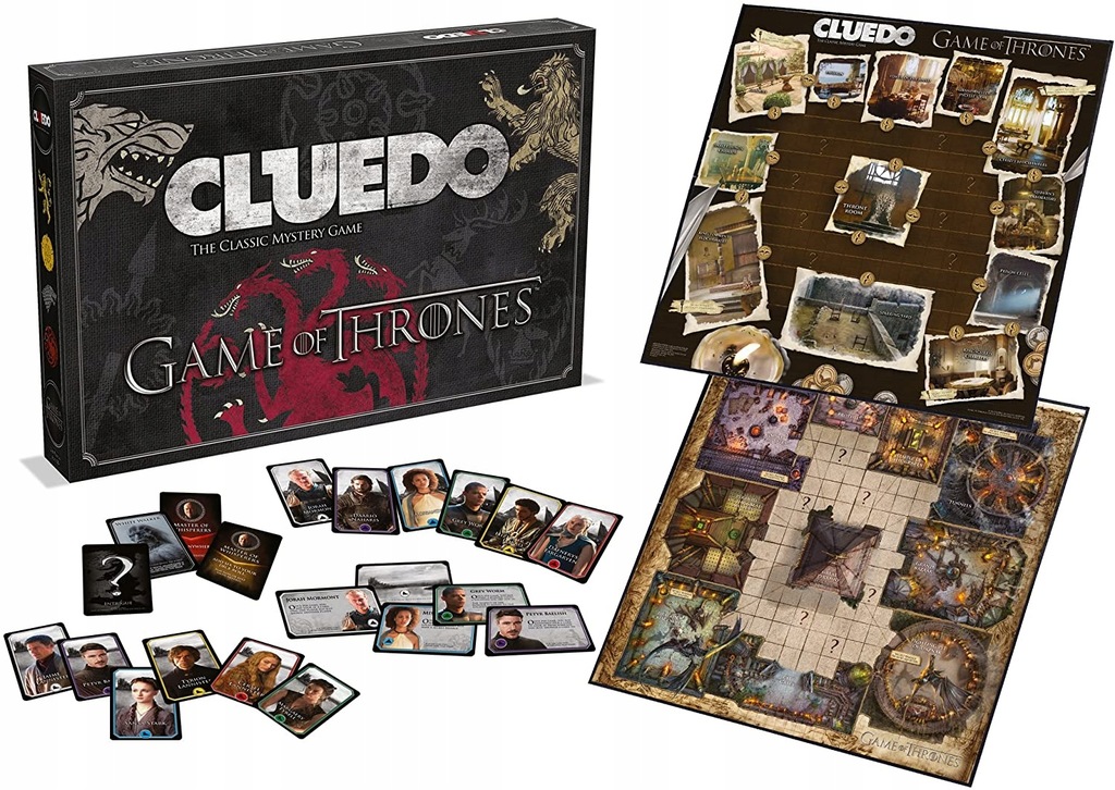 Gra planszowa Game of Thrones Cluedo
