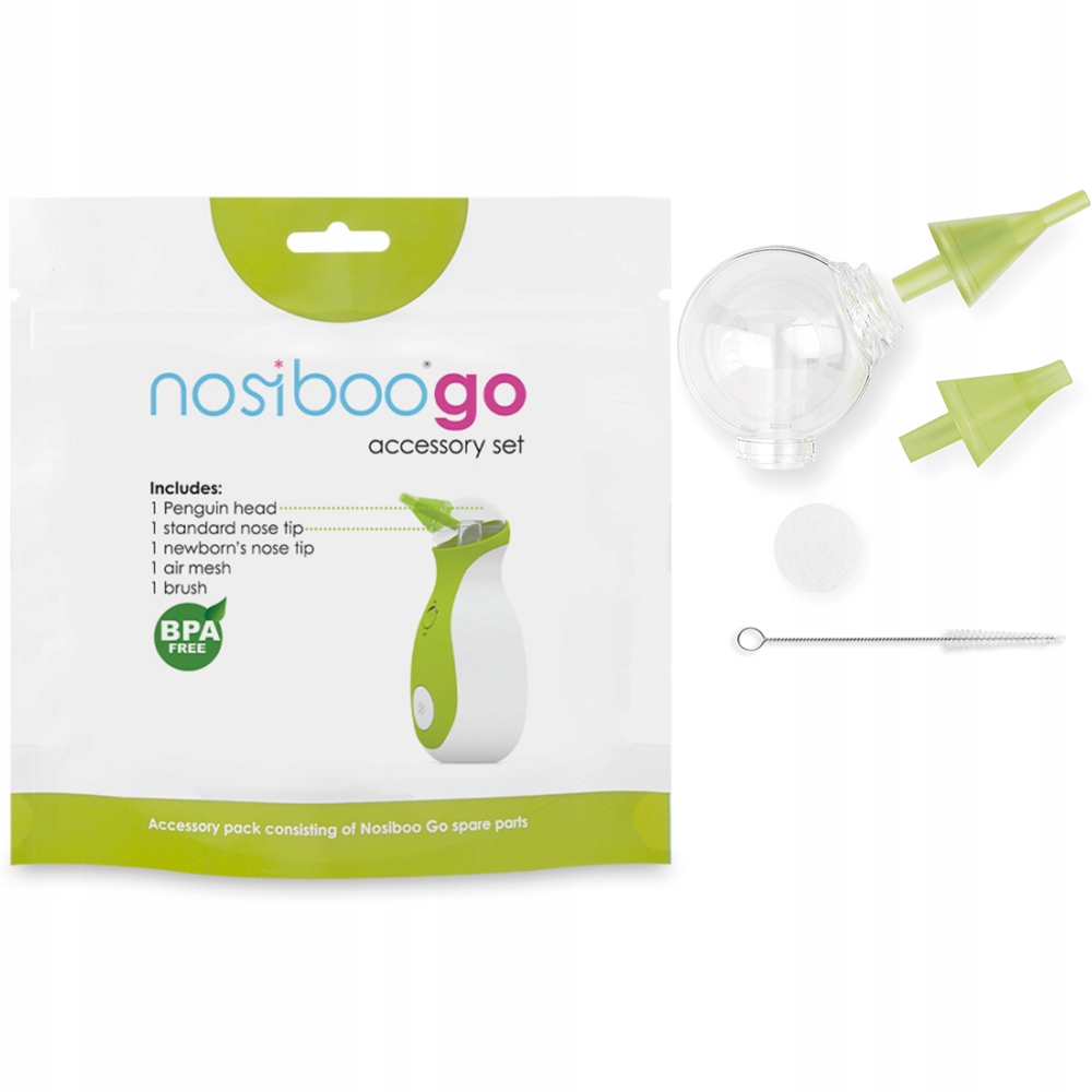 NOSIBOO Go – zestaw wymiennych akcesoriów