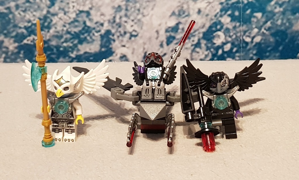 Lego Chima figurki 70003 Eris,Razar,Rizzo