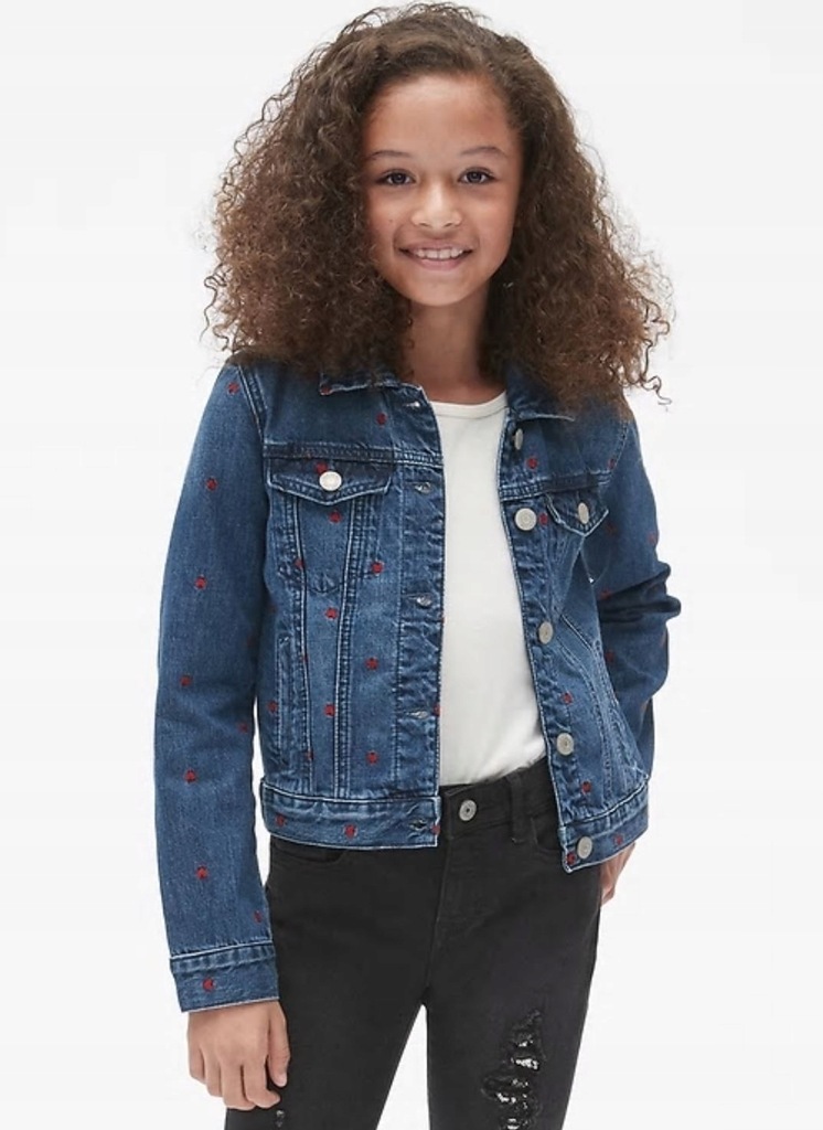 GAP Jeansowe kurtka dla dziewczynki XL12lat OKAZJA