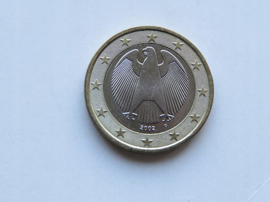 Niemcy - 1 euro 2002 D