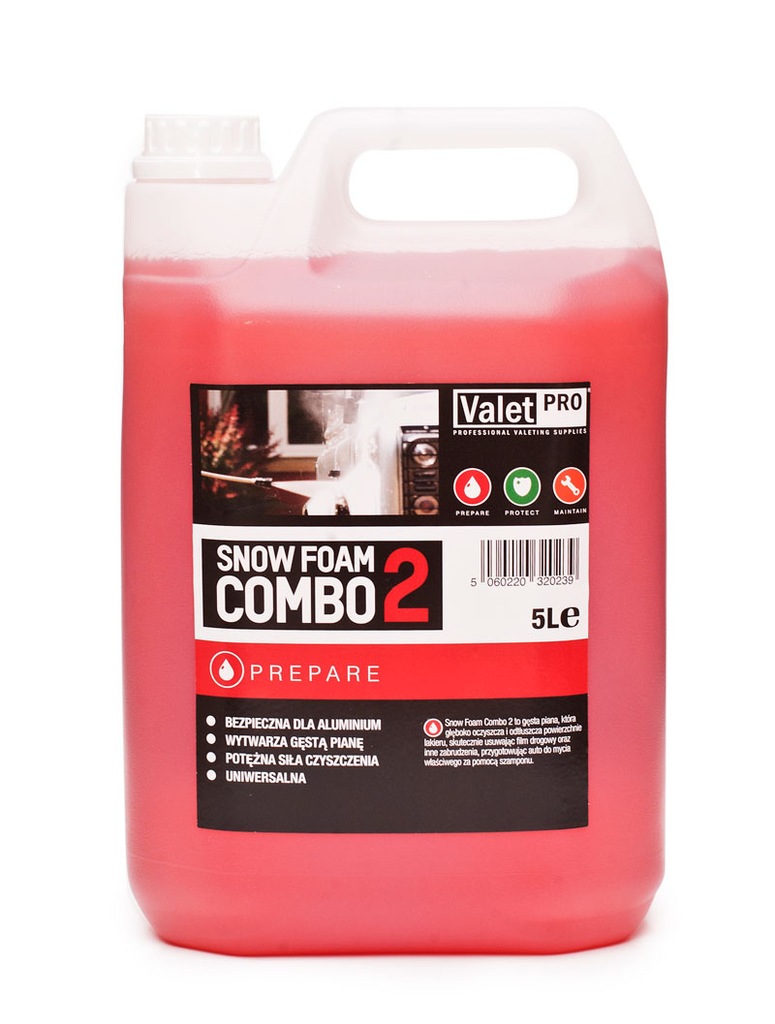 ValetPRO Snow Foam Combo 2 5000ml PIANA AKTYWNA!