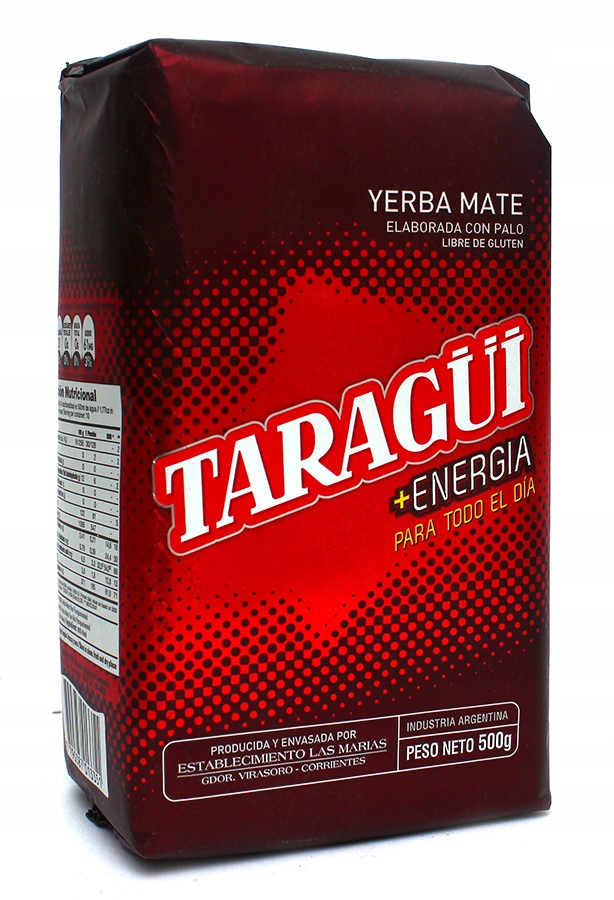 Купить Yerba Mate TARAGUI + ENERGY 500г мега стимуляция: отзывы, фото, характеристики в интерне-магазине Aredi.ru