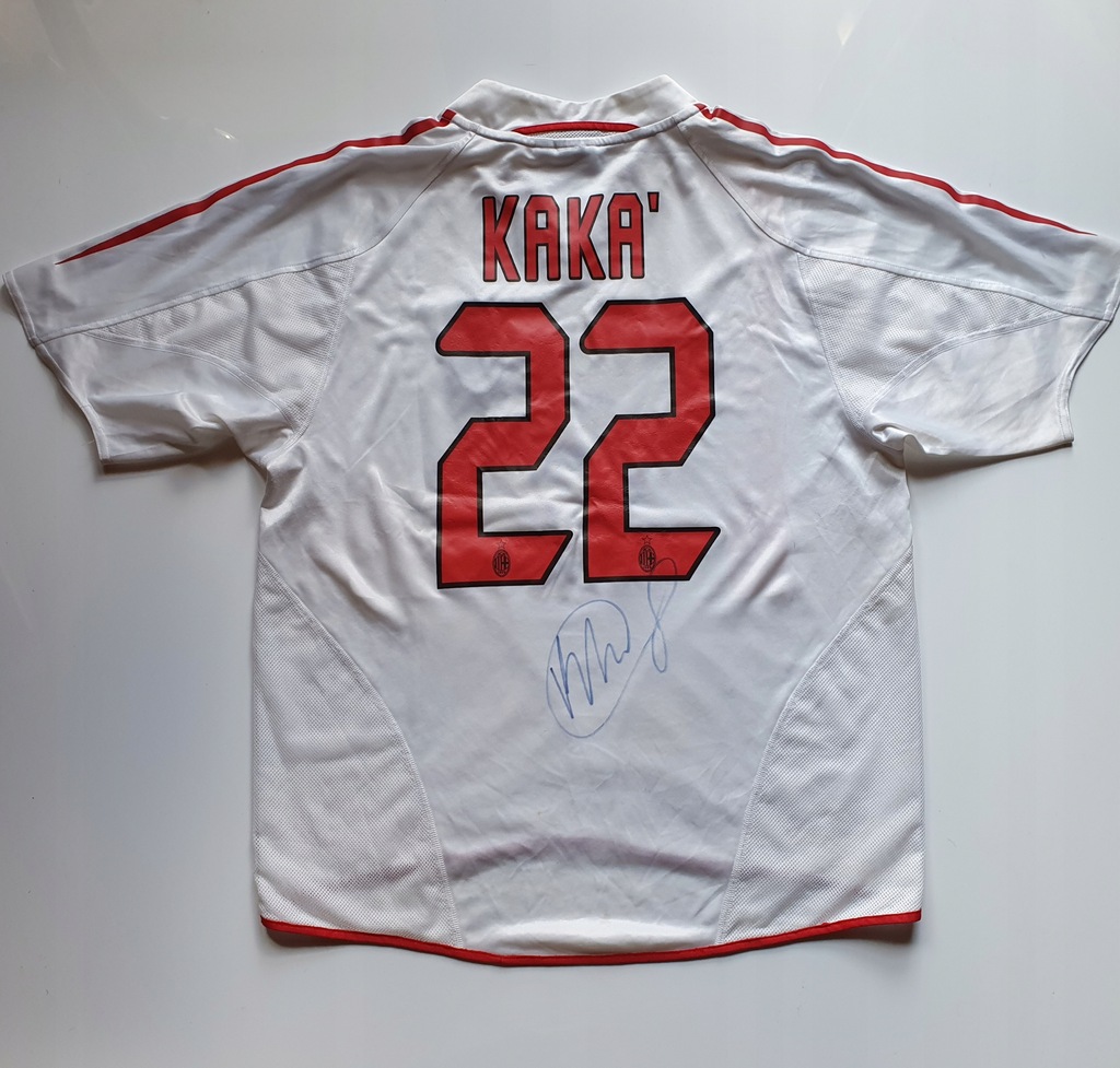 Kaka, AC Milan - koszulka z autografem (zag)