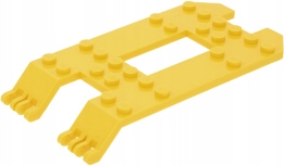 LEGO PODWOZIE PRZYCZEPY BAZA ŻÓŁTA 30263
