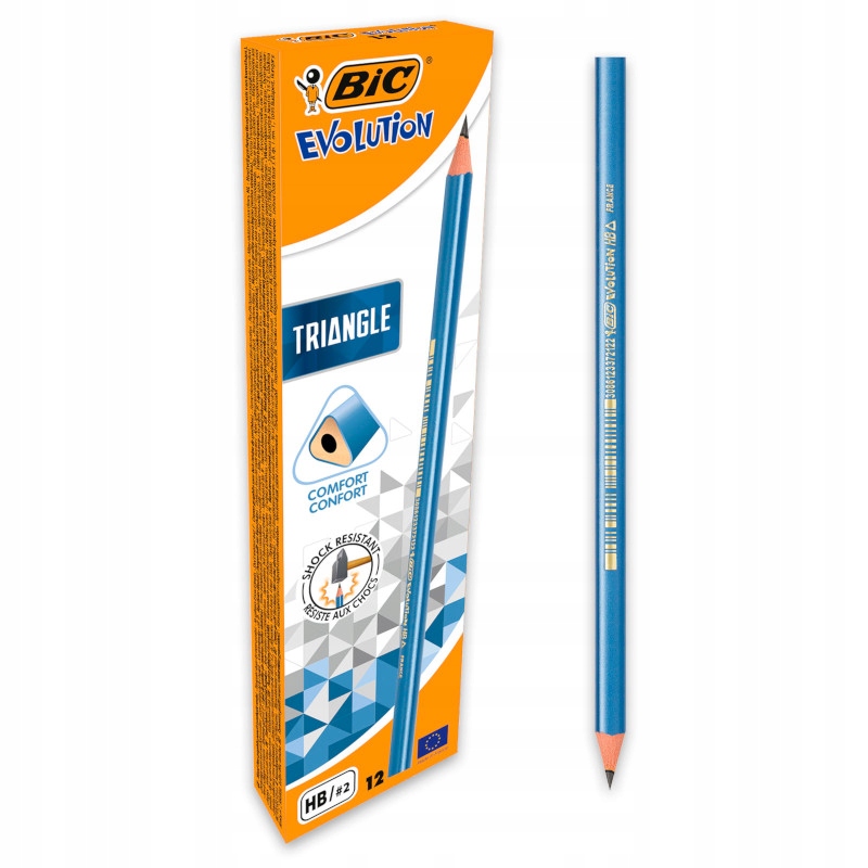 BIC EVOLUTION TRIANGLE OŁÓWEK TRÓJKĄTNY X 12SZT