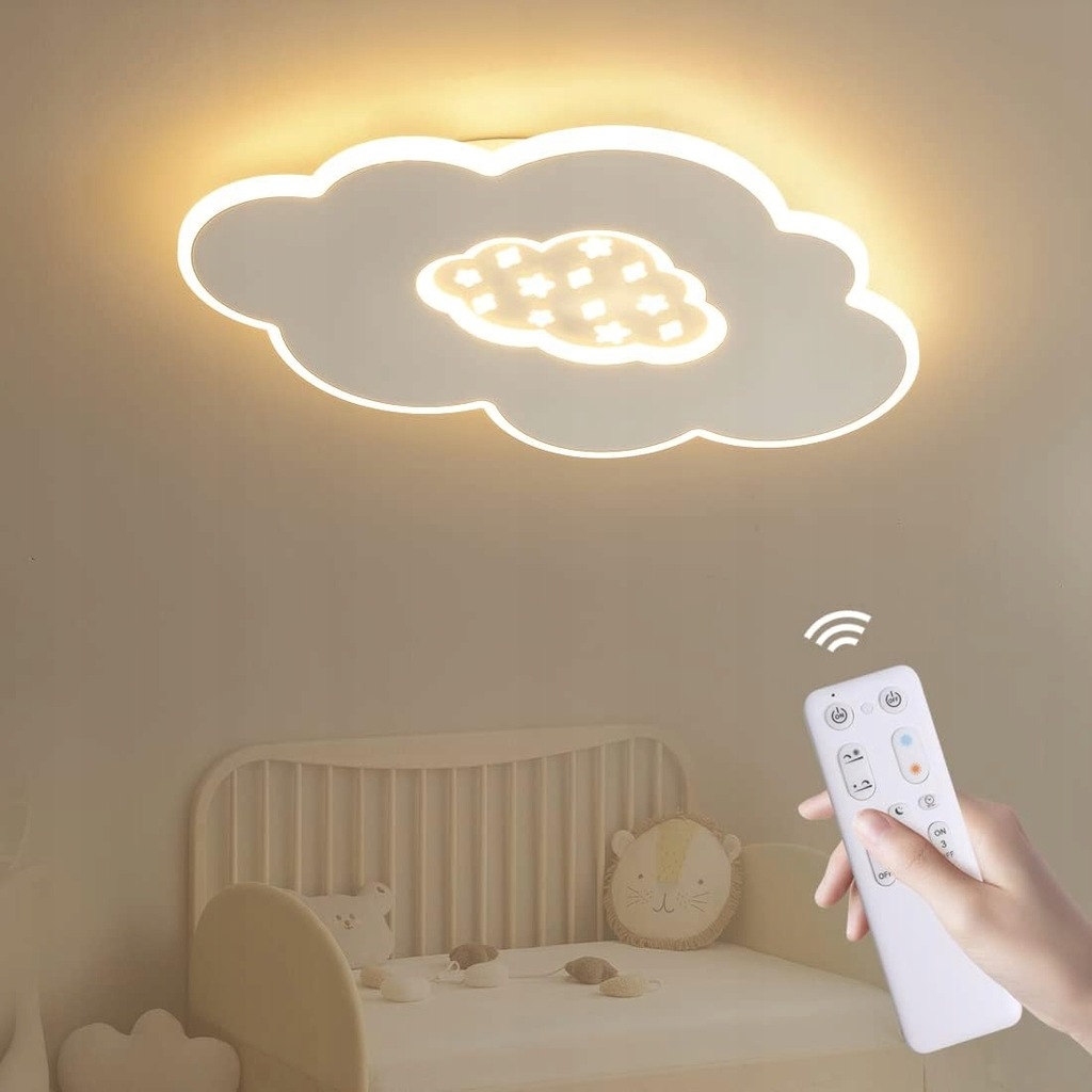 Baerolc Lampa sufitowa LED do pokoju dziecięcego