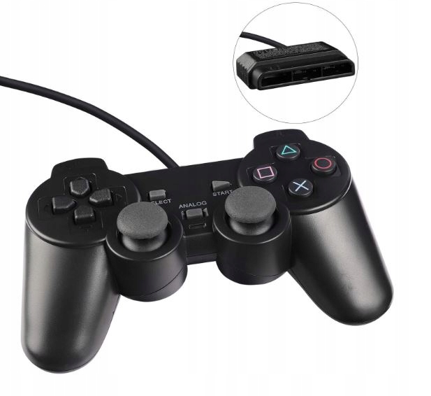 Pad Kontroler do Playstation 2 ps2 shock dual