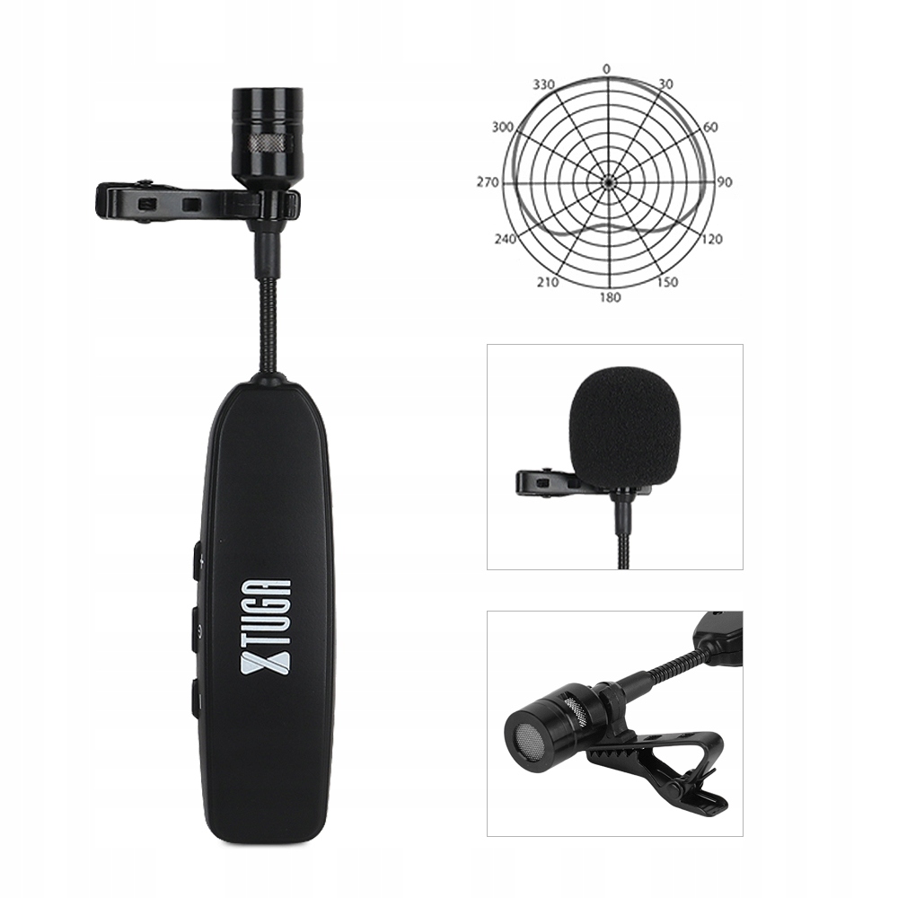 Купить Xtuga KX624 UHF беспроводной петличный микрофон: отзывы, фото, характеристики в интерне-магазине Aredi.ru