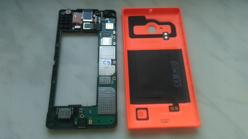 NOKIA Lumia 735 RM-1038 kompletny zestaw bez LCD