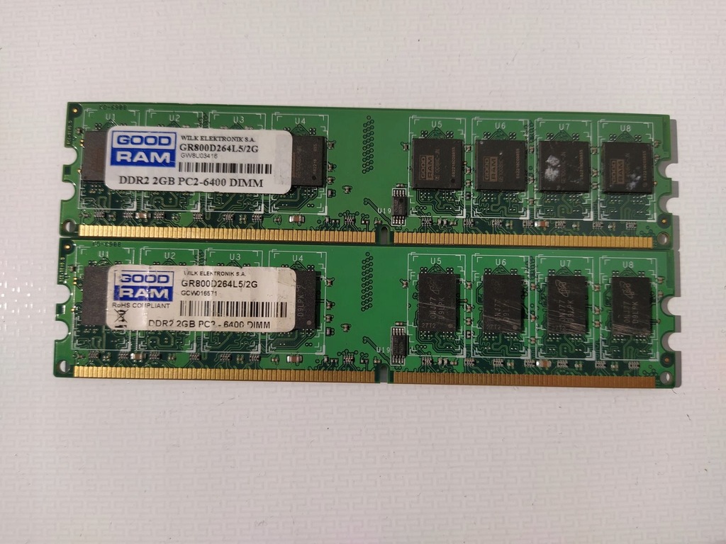 Pamięć Good Ram DDR2 4GB (2x2GB) GR 800 GW