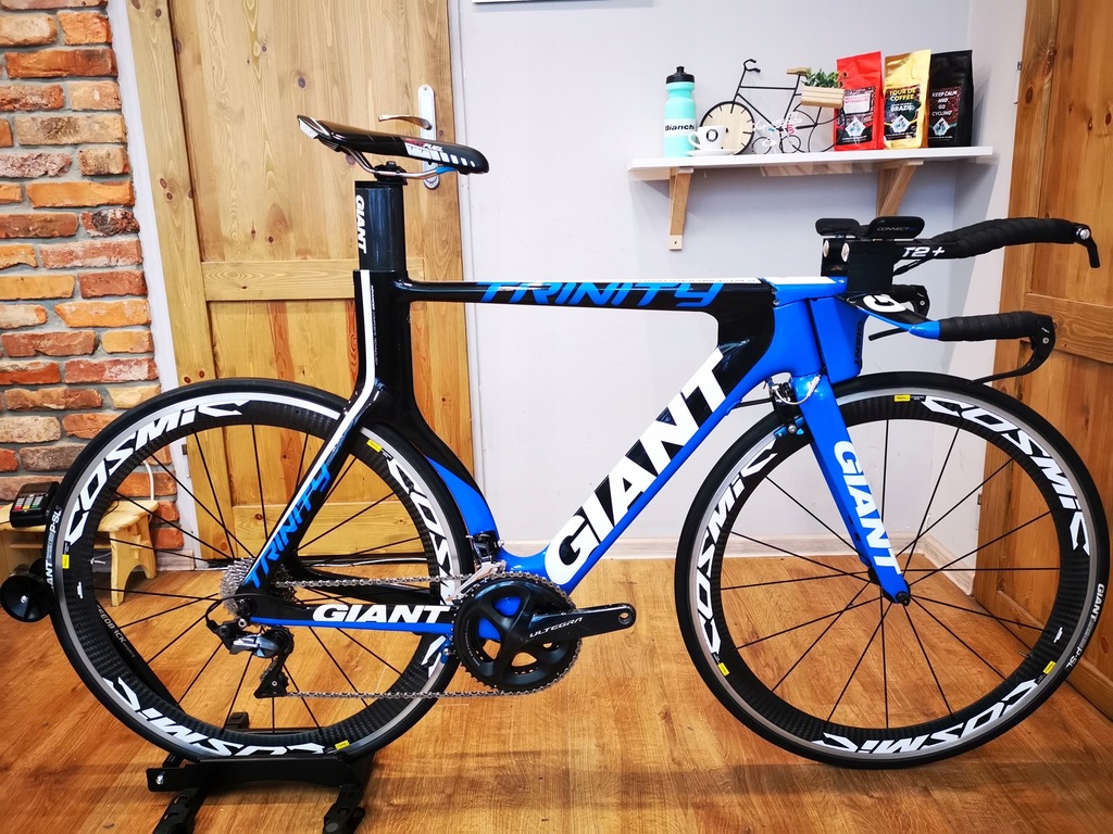 ROWER CZASOWY, GIANT TRINITY, ULTEGRA R8000, r56