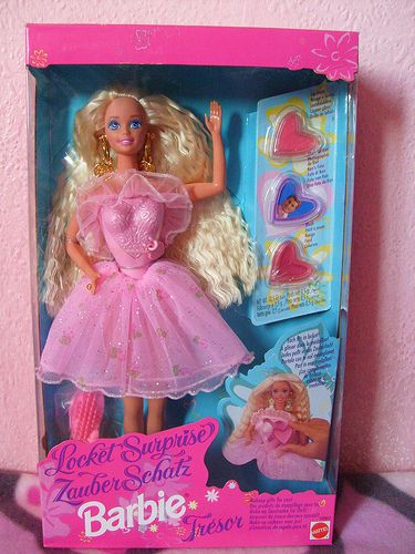 Unikat! Piękna Locket Surprise Barbie, lata 90-te