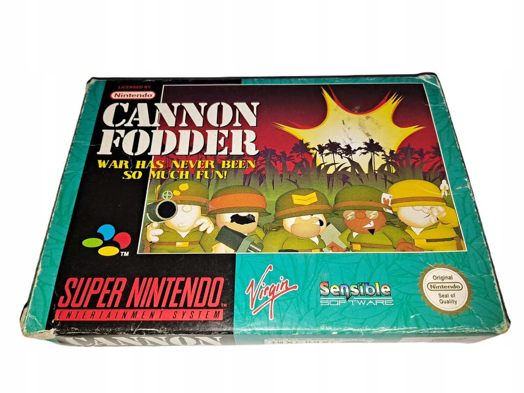 Cannon Fodder / 3xA / Komplet / SNES