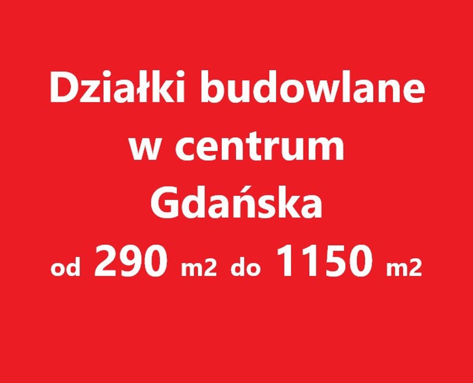Działka, Gdańsk, 290 m²