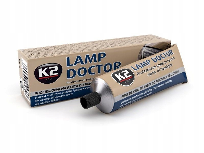 K2 LAMP DOCTOR 60g Pasta do renowacji reflektorów