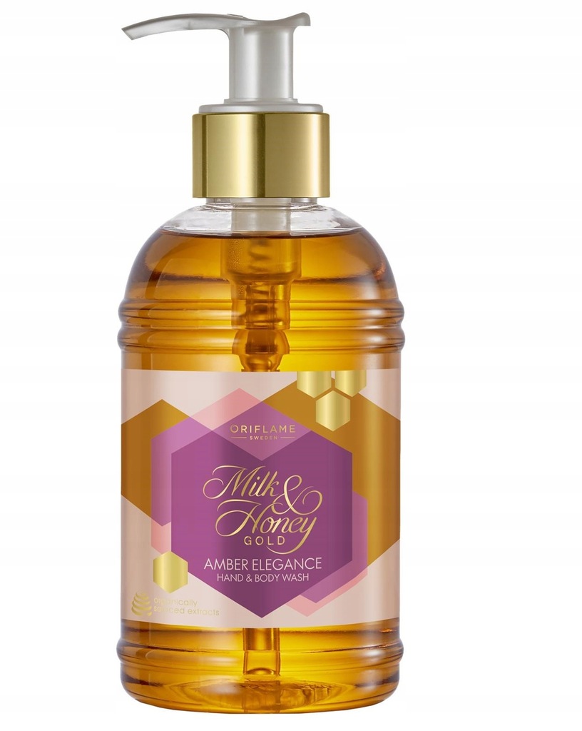 Oriflame Żel Milk Honey Gold Amber Elegance GRATIS