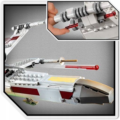 Купить LEGO STAR WARS Истребитель X-Wing Л. Скайуокера 75301: отзывы, фото, характеристики в интерне-магазине Aredi.ru