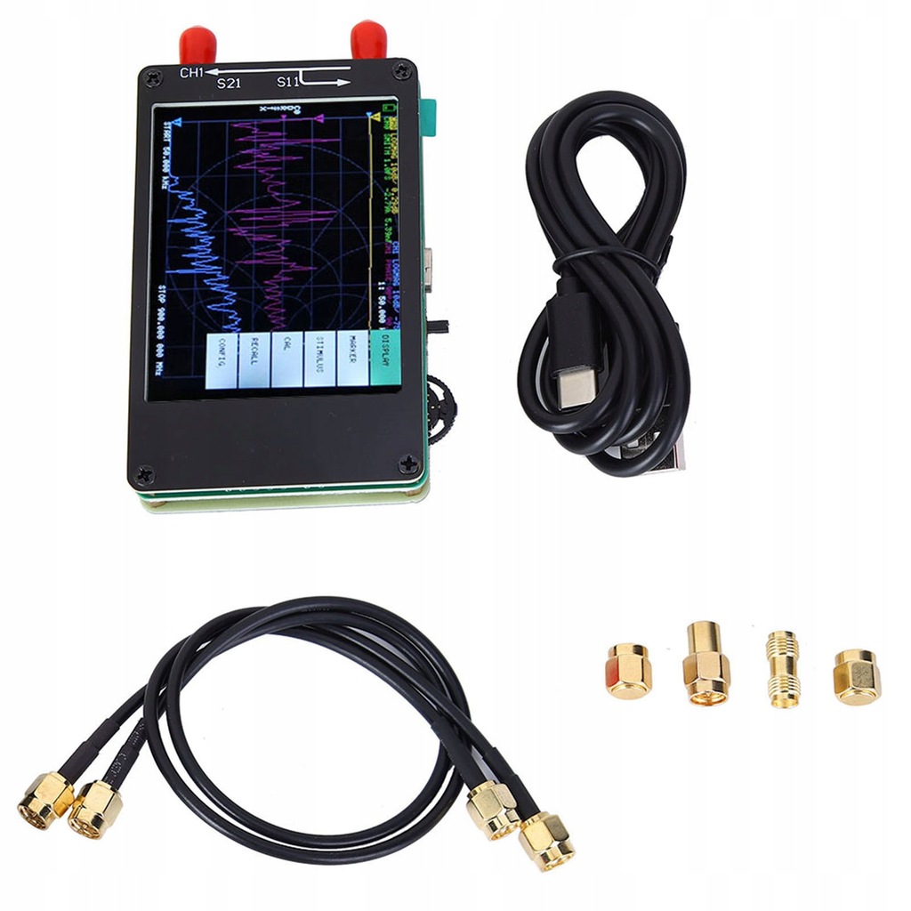 2,8'' NanoVNA analizator antenowy 50KHz~900MHz