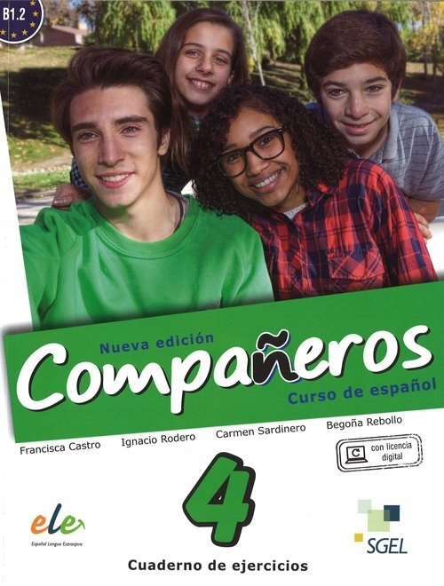 Companeros 4 Ćwiczenia + licencia digital - nueva