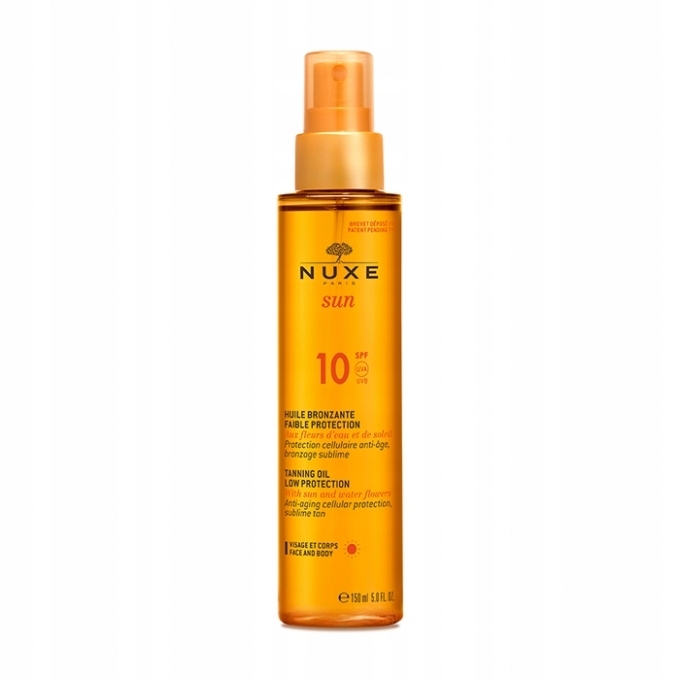 NUXE SUN Olejek do opalania SPF10 150 ml