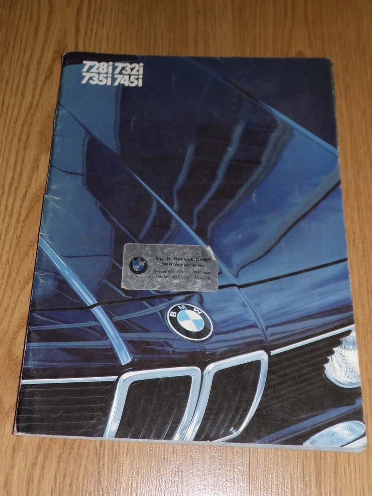 Prospekt BMW 728i 732i 735i 745i - katalog de