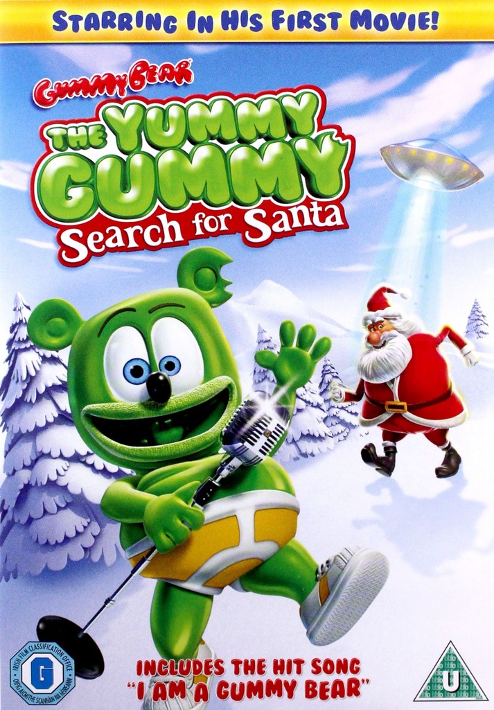 GUMMY BEAR - THE YUMMY GUMMY SEARCH FOR SANTA DVD