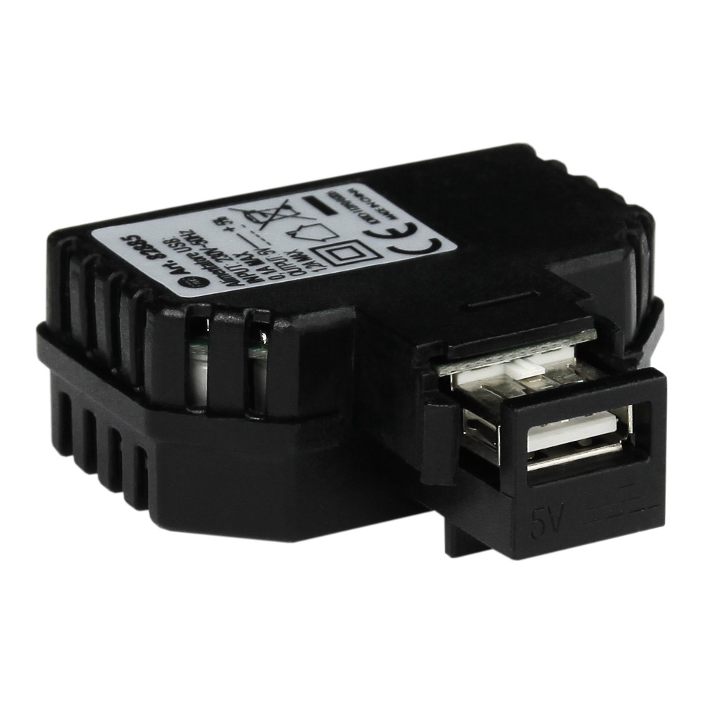 ZASILACZ Z USB 5V 1,2A MODUŁOWY 230V Podtynk 2550