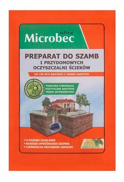 Bros Microbec ULTRA 25g Preparat do OCZYSZCZALNI