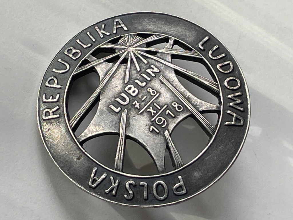 Odznaka Pamiątkowa Polska Republika Ludowa Lublin 7-8 XI 1918