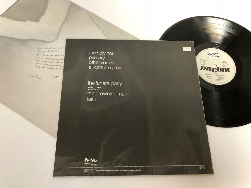 Купить The Cure Faith ---LP EX D2685 Новая волна готик-рока: отзывы, фото, характеристики в интерне-магазине Aredi.ru