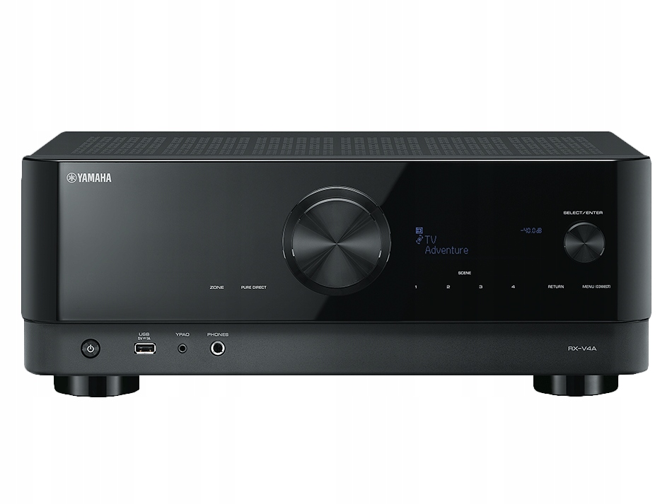 Купить YAMAHA RX-V4A Ресивер MusicCast Tidal WI-FI 8K: отзывы, фото, характеристики в интерне-магазине Aredi.ru