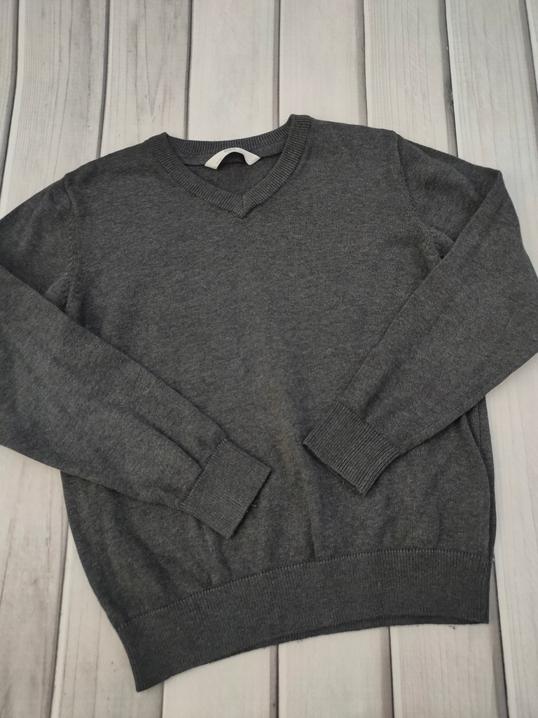 Sweterek dla chłopca bawełna r. 122