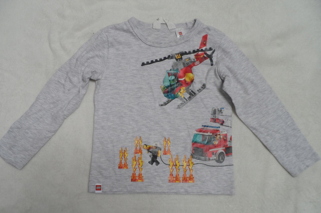 H&M LEGO CITY bluzka r 104