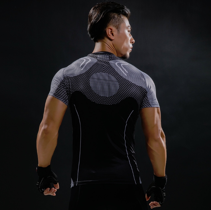 Koszulka termoaktywna na siłownie IRON MAN 3XL - 9327658326 - oficjalne