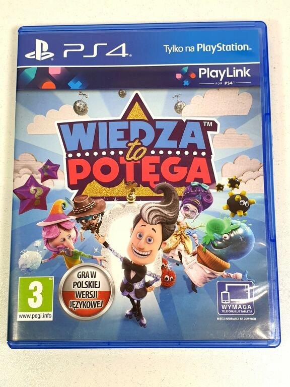 GRA PS4 WIEDZA TO POTĘGA