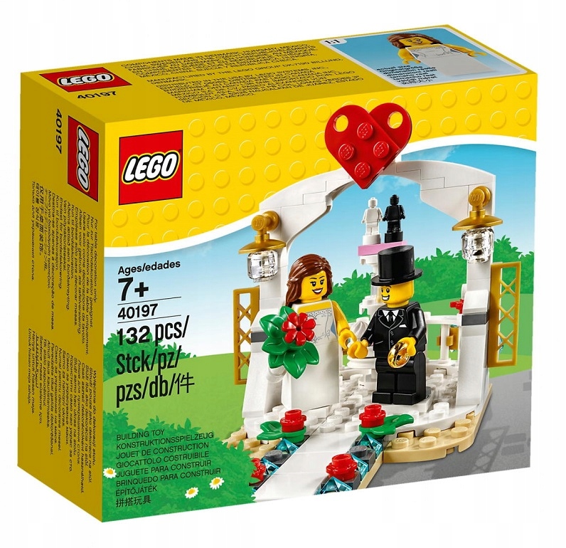 LEGO MISCELLANEOUS UPOMINKOWY ZESTAW ŚLUBNY 40197