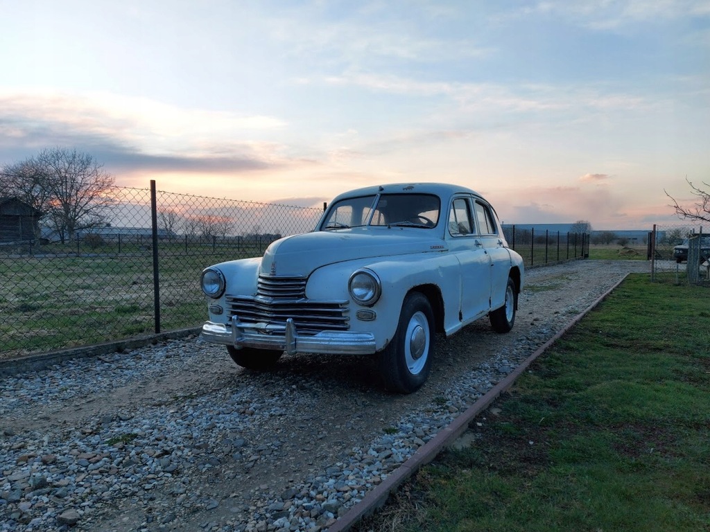 FSO Warszawa GAZ M20 Pobieda garbuska Wołga