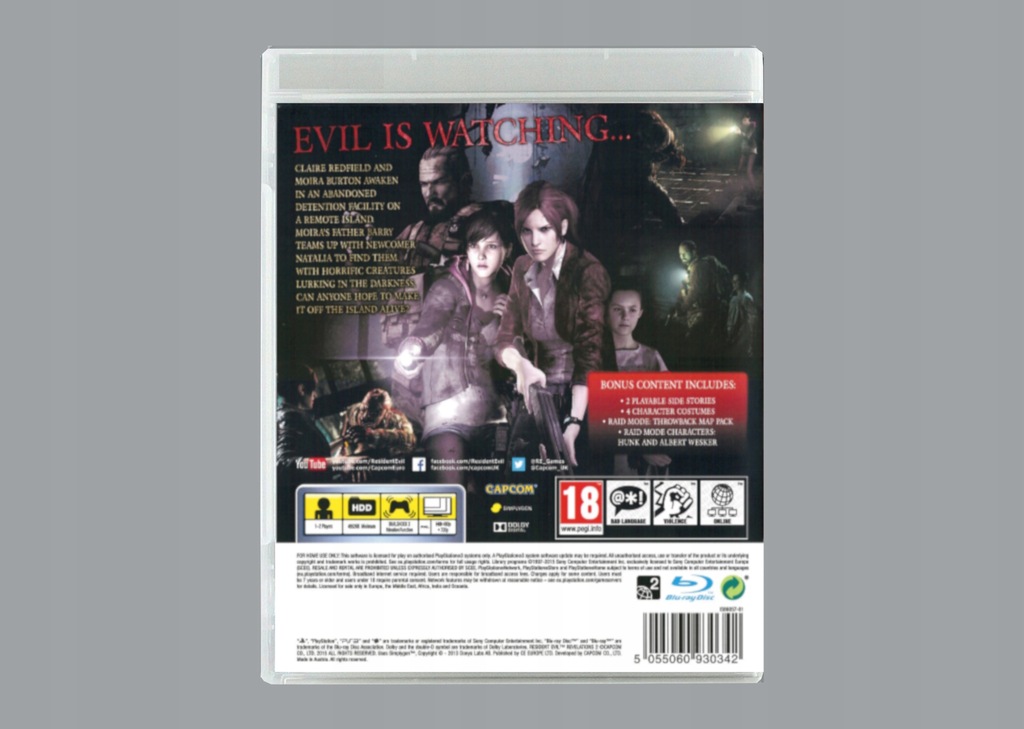 Купить РЕЗИДЕНТ ЗЛО: ОТКРОВЕНИЯ 2 для PS3: отзывы, фото и ...