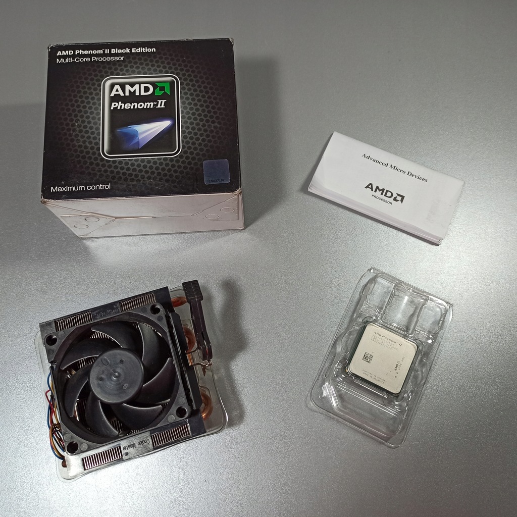 AMD Phenom II X4 965 Black Edition komplet!