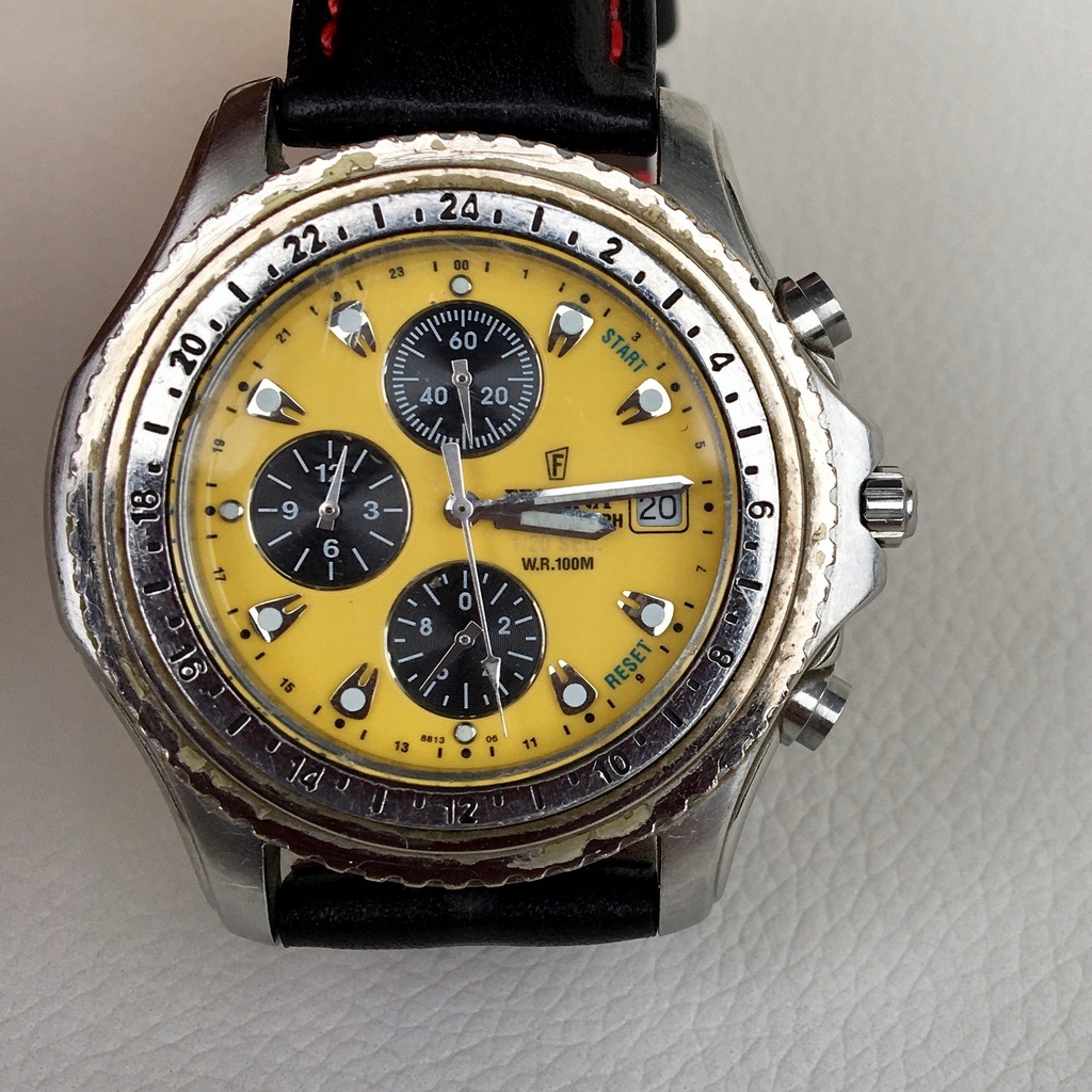 Wr 100m Festina Chronograph 8813 Festina Chronograph 1/20 Sec